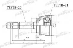   25x55x21 Mitsubishi COLT Z21A/Z22A/Z23A/Z24A/Z25A/Z26A/Z27A/Z28A 02- Patron PCV1386 PCV1386 
