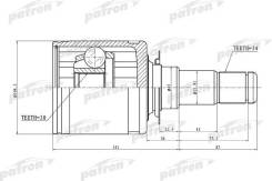   34x47x30 Toyota LAND Cruiser 200 UZJ200/VDJ200 07- Patron PCV1449 PCV1449 