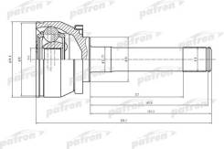   28x56x34 Hyundai Terracan 01- Patron PCV1524 PCV1524 