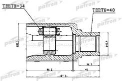    40X56X34 Volkswagen Tiguan 07- Patron PCV1757 PCV1757 