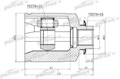    33X42X28 Mitsubishi Outlander CU 02-06 Patron PCV1759 PCV1759 