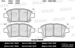 ������� ��������� �������� E100210 Toyota Corolla, Prius, Yaris Miles PF1472 ����