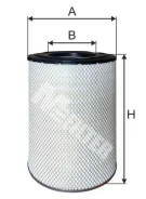 ������ ��������� /DAF 85 Series 1314531/ M-Filter-A 513 H-420,5|410| /OD-241|241| /ID-134|17|/��������(��������) A513 ����