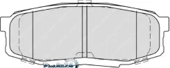 ������� ��������� Toyota LAND Cruiser J200 4.5D/4.7 07-/Lexus LX570 08- ������ Ferodo FDB4230 FDB4230 ����