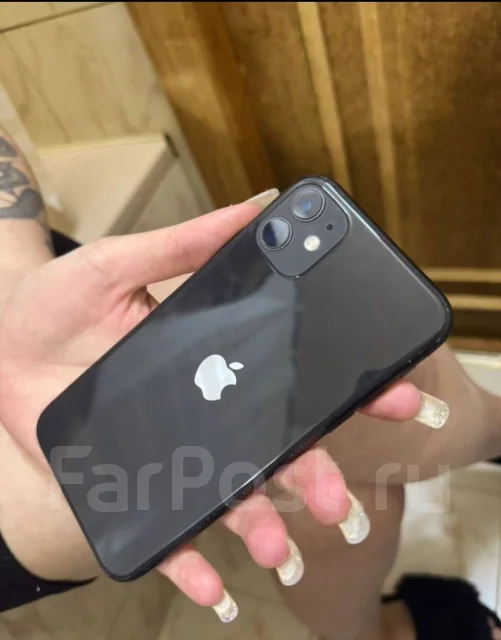 Apple iPhone 11. �/�, 128 ��, ������, 4G LTE, Dual-SIM, ����������, NFC ����