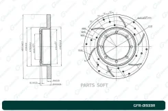 ���� ��������� ��������������� ������������� G-brake GFR-01933R ������ GFR01933R ����