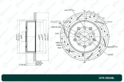 ���� ��������� ��������������� G-brake GFR-01349L ����� GFR01349L ����