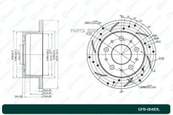 ���� ��������� ��������������� ������������� G-brake GFR-01497L ����� GFR01497L ����