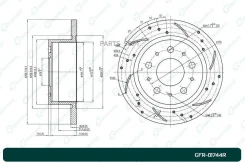 ���� ��������� ��������������� ������������� G-brake GFR-01744R ������ GFR01744R ����