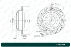 ���� ��������� ��������������� ������������� G-brake GFR-02149L ����� GFR02149L ����