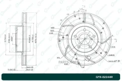 ���� ��������� ��������������� ������������� G-brake GFR-02244R ������ GFR02244R ����