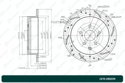 ���� ��������� ��������������� G-brake GFR-01907R ������ GFR01907R ����