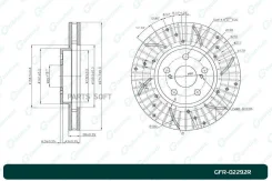 ���� ��������� ��������������� ������������� G-brake GFR-02292R ������ GFR02292R ����