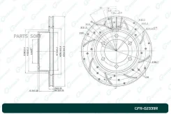 ���� ��������� ��������������� ������������� G-brake GFR-02339R ������ GFR02339R ����