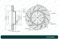 ���� ��������� ��������������� ������������� G-brake GFR-02253R ������ GFR02253R ����