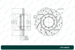 ���� ��������� ��������������� ������������� G-brake GFR-11002R ������ GFR11002R ����
