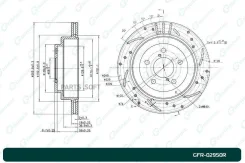 ���� ��������� ��������������� ������������� G-brake GFR-02950R ������ GFR02950R ����