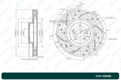 ���� ��������� ��������������� ������������� G-brake GFR-20028L ����� GFR20028L ����