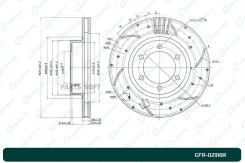 ���� ��������� ��������������� ������������� G-brake GFR-02916R ������ GFR02916R ����
