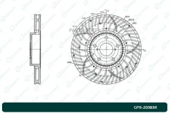 ���� ��������� ��������������� ������������� G-brake GFR-20383R ������ GFR20383R ����