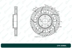 ���� ��������� ��������������� ������������� G-brake GFR-20382L ����� GFR20382L ����