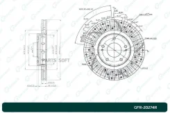 ���� ��������� ��������������� ������������� G-brake GFR-20274R ������ GFR20274R ����