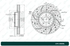 ���� ��������� ��������������� ������������� G-brake GFR-20630L ����� GFR20630L ����