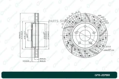 ���� ��������� ��������������� ������������� G-brake GFR-20791R ������ GFR20791R ����