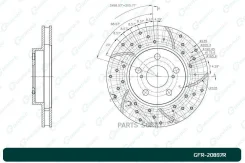 ���� ��������� ��������������� ������������� G-brake GFR-20897R ������ GFR20897R ����