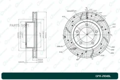 ���� ��������� ��������������� ������������� G-brake GFR-21046L ����� GFR21046L ����
