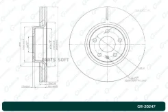 ���� ��������� ������������� G-brake GR-20247 GR20247 ����