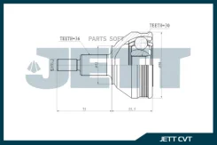 ���� ������� JETT V43-1074 V431074 ����