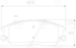 ������� ����. Hyundai Terracan (01-)/SsangYong Stavic (05-) ����. �����. (PF 2366) Trialli PF2366 PF2366 ����