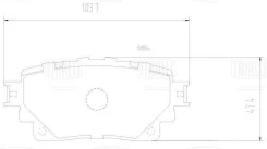 ������� ����. Toyota RAV4 (18-) ����. ���. (PF 2557) Trialli PF2557 PF2557 ����