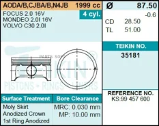 ������� ��������� Teikin 35181 STD (4��/����) 35181STD ����