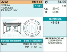 ������� ��������� Teikin 45133 STD (4��/����) 45133STD ����