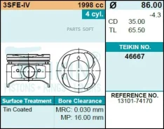 ������� ��������� Teikin 46667 0.50 (4��/����) 46667050 ����