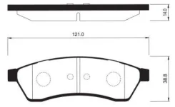 ������� ��������� ��������, ������ Sangsin Brake SP1119R SP1119R ����