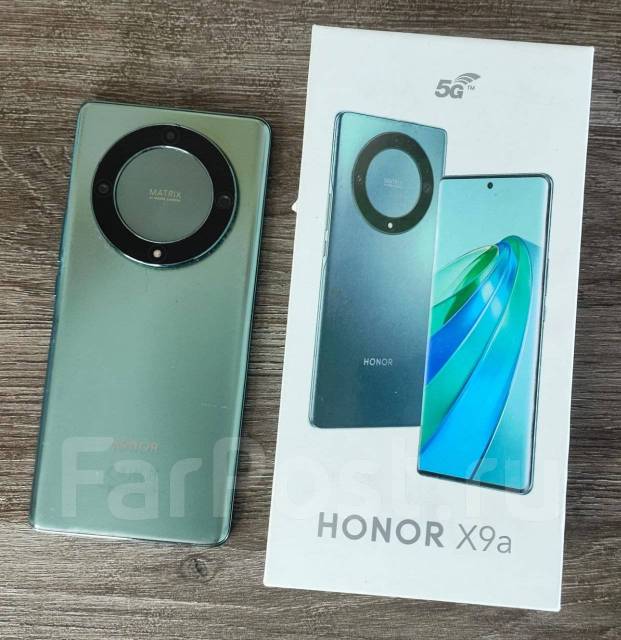 Honor X9a 6/128gb Изумрудный, 6.67", моноблок, зеленый, 3G, 4G LTE, 5G ...