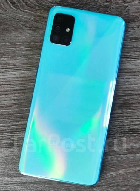 Samsung A51 64gb, 64 гб, 6.50", моноблок, 3G, 4G LTE, Dual-SIM, NFC, б ...