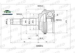   22 22 ABS 47    INKO 328005A 328005A 