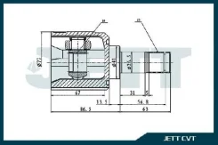 ���� ���������� JETT V40-1416 V401416 ����