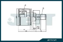 ���� ���������� JETT V40-2430 V402430 ����