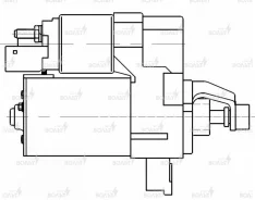 ������� ��� � / � vag a6 (07-) 1.8tfsi / 2.0tfsi 1, 1��� (lst 1806) Startvolt LST1806 LST1806 ����