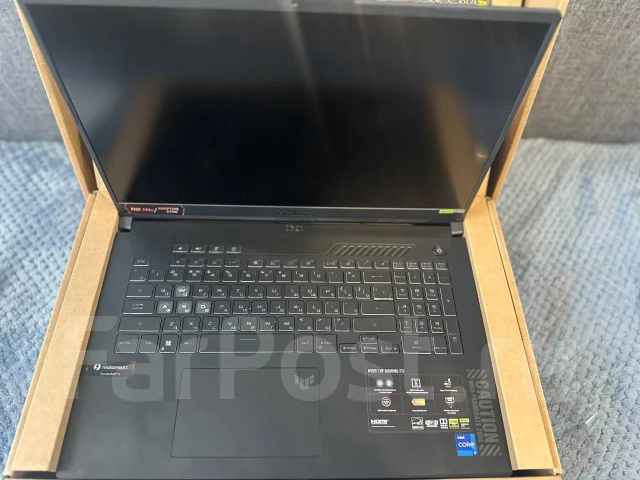 Asus TUF Gaming. 17.3", 2,4����, ��� 16 ��, ���� 1 000���, WiFi: 1, Bluetooth: 1 ����