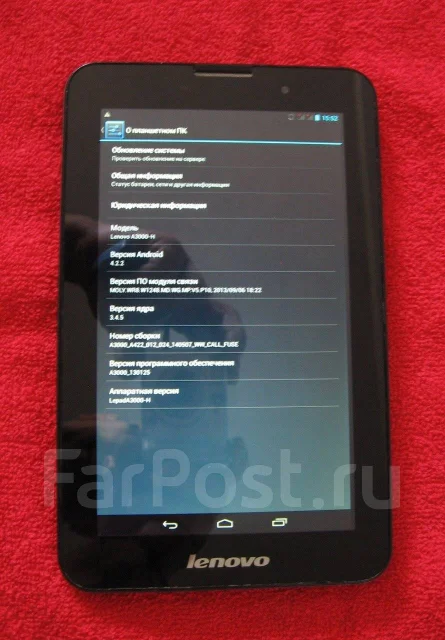 Lenovo IdeaTab A3000. 7 ������, ������ 16 �� ����