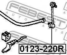   Febest, 0123220R 0123220R 