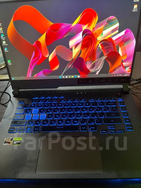 Asus ROG Strix G15 G513RM. 15.6", 4,8����, ��� 16 ��, ���� 1 000���, WiFi: 1, Bluetooth: 1, ����������� �� 4��. ����