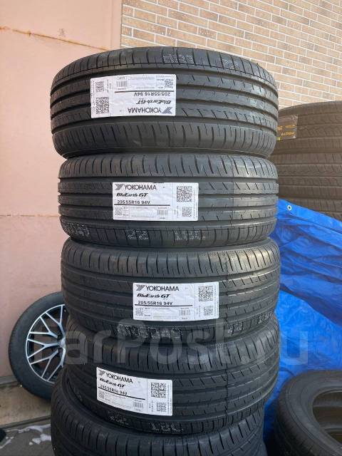 Yokohama BluEarth-GT AE-51, 205/55 R16 94V, 16", 2 шт, 205 мм, 55 % ...