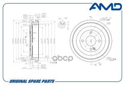   |  | Hyundai (Solaris Rb) (2010-) (Solaris Ii) (2017-) Kia (Rio Ub) (2011-) (Rio Iv) (2017-) AMD . Amdbd263 AMDBD263 